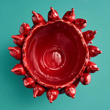 Load image into Gallery viewer, The Chilies Vase, Bordeaux Red