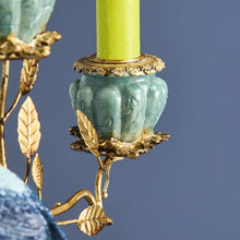 Indlæs billede til gallerivisning Gold Elephant Candle Holder