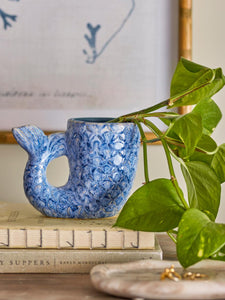 Ariella_Blue_Stoneware_Vase_with_Plant_Stem