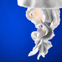 Load image into Gallery viewer, Ava Jelly Fish Ceiling Lamp, White side detail 