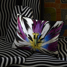 Load image into Gallery viewer, Christian_Lacroix_Eclosion_Agate_Cushion_Front_on_Sofa