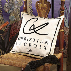 Christian Lacroix Guapa Arena Cotton Cushion on Chair