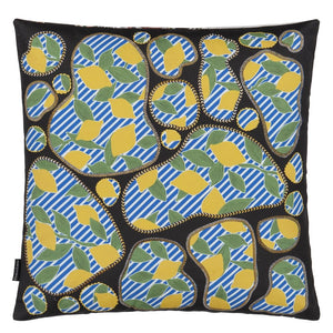 Lemon Pebbles Citron Cushion, by Christian Lacroix Front