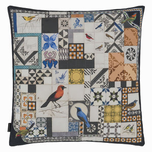 Christian Lacroix Lisboa Spring Tomate Cotton Cushion Front