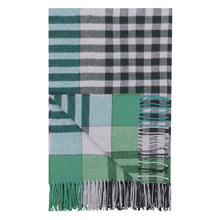 Load image into Gallery viewer, Designers Guild Bankura Emerald Throw