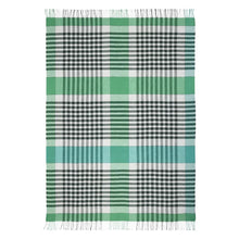 Load image into Gallery viewer, Designers Guild Bankura Emerald Throw Full Pattern