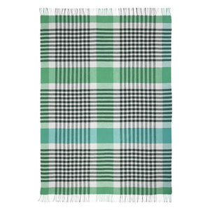 Designers Guild Bankura Emerald Throw Full Pattern