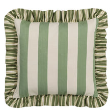 Indlæs billede til gallerivisning Designers Guild Berkeley Stripe Celadon Cushion Front