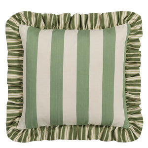 Designers Guild Berkeley Stripe Celadon Cushion Front