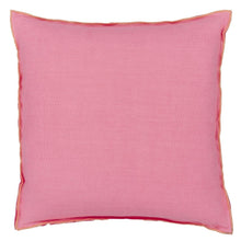 Load image into Gallery viewer, Designers Guild Brera Lino Hibiscus &amp; Peach Front