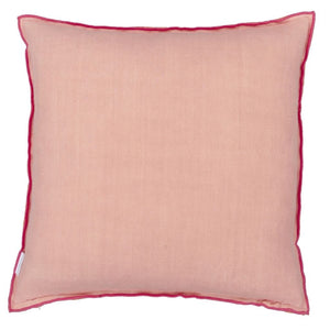 Designers Guild Brera Lino Hibiscus & Peach Reverse