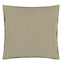 Indlæs billede til gallerivisning Designers Guild Brera Lino Seagrass &amp; Natural Cushion Front