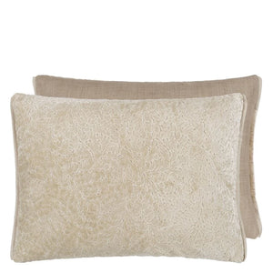 Designers Guild Cartouche Linen Velvet Cushion