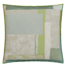 Load image into Gallery viewer, Designers_Guild_Celadon_Vase_Cameo_Cushion_Reverse