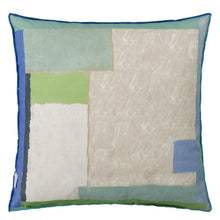 Load image into Gallery viewer, Designers Guild Celadon Vase Delft Cushion