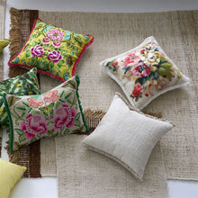 Load image into Gallery viewer, Designers Guild Eleonora Embroidered Alchemilla Cotton Cushion