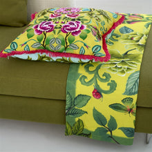 Load image into Gallery viewer, Designers Guild Eleonora Embroidered Alchemilla Cotton Cushion