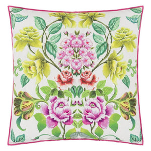 Designers Guild Eleonora Linen Fuchsia Cushion Front