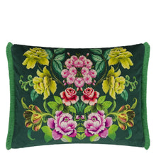 Indlæs billede til gallerivisning Designers Guild Eleonora Velours Viridian Cushion