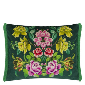 Designers Guild Eleonora Velours Viridian Cushion