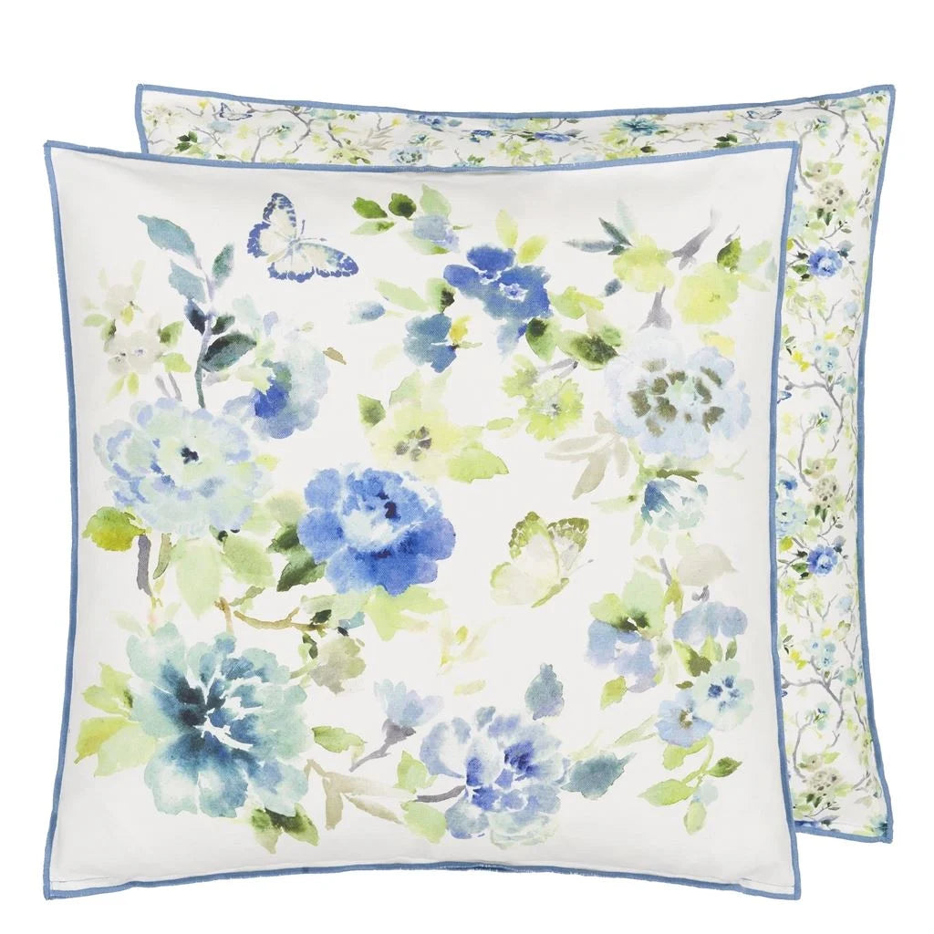 Designers Guild Fiore D'Acqua Delft Cushion