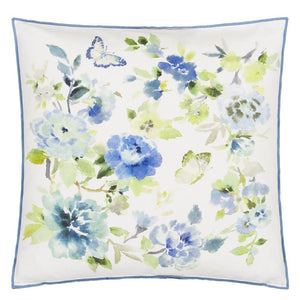 Designers Guild Fiore D'Acqua Delft Cushion Front