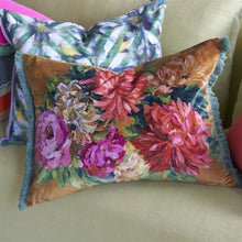 Load image into Gallery viewer, Designers Guild Fleurs d&#39;Artiste Velours Terracotta Cushion