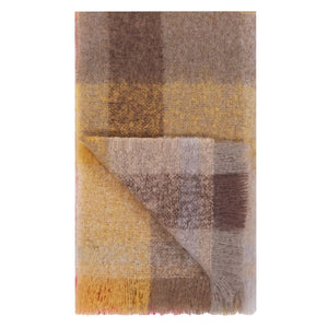 Designers Guild Fontaine Sepia Mohair Throw