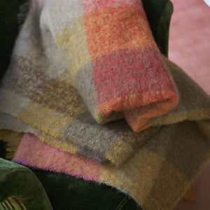 Designers Guild Fontaine Sepia Mohair Throw