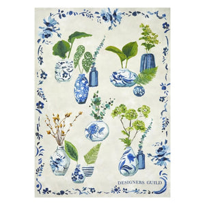 Designers Guild Kawana Delft Linen Throw