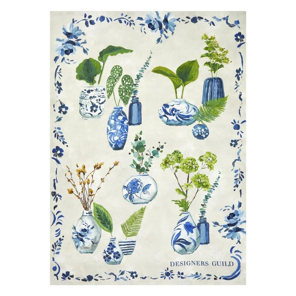 Designers Guild Kawana Delft Linen Throw