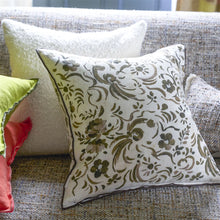 Load image into Gallery viewer, Designers Guild Kawana Linen Sepia Cushion