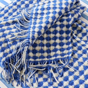 Designers Guild Lansdowne Cobalt Throw Details