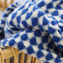 Load image into Gallery viewer, Designers Guild Lansdowne Cobalt Throw Up Close