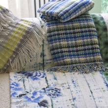 Load image into Gallery viewer, Designers Guild Marano Cobalt Throw