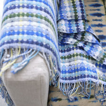 Load image into Gallery viewer, Designers Guild Marano Cobalt Throw