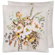 Load image into Gallery viewer, Designers Guild Margaretta Linen Sepia Cushion