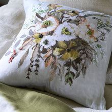 Load image into Gallery viewer, Designers Guild Margaretta Linen Sepia Cushion