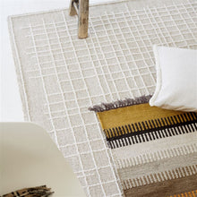 Load image into Gallery viewer, Designers Guild Mayenne Natural Wool Rug from Above