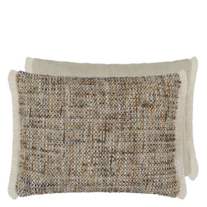 Designers Guild Pradelles Zinc Textured Weave Cushion