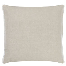 Indlæs billede til gallerivisning Shanghai Garden Ecru Linen Cushion reverse, by Designers Guild