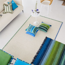 Load image into Gallery viewer, Designers Guild Swaledale Chalk Wool Rug From Above