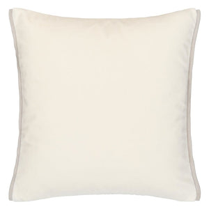 Designers Guild Varese Parchment & Roebuck Velvet Cushion Front