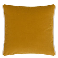 Indlæs billede til gallerivisning Varese Zinnia &amp; Ochre Cushion reverse, by Designers Guild