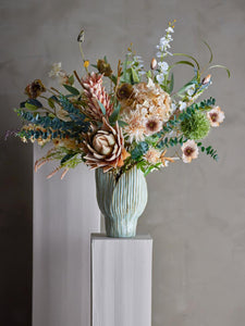 Eucalyptus_Artificial_Branch_Green_in_Large_Bouquet in Mahira Vase