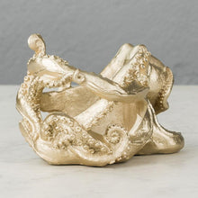 Indlæs billede til gallerivisning Gold Octopus Wine Bottle Holder