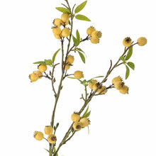 Load image into Gallery viewer, Hawthorn Artificial Branch, Yellow