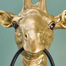 Indlæs billede til gallerivisning Lucie_Gold_Giraffe_Wall_Lamp_Close_Up