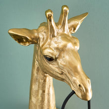 Load image into Gallery viewer, Lucie_Gold_Giraffe_Wall_Lamp_Detail