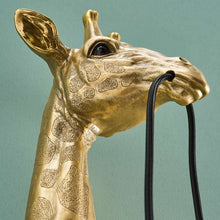 Indlæs billede til gallerivisning Lucie_Gold_Giraffe_Wall_Lamp_Face_Detail